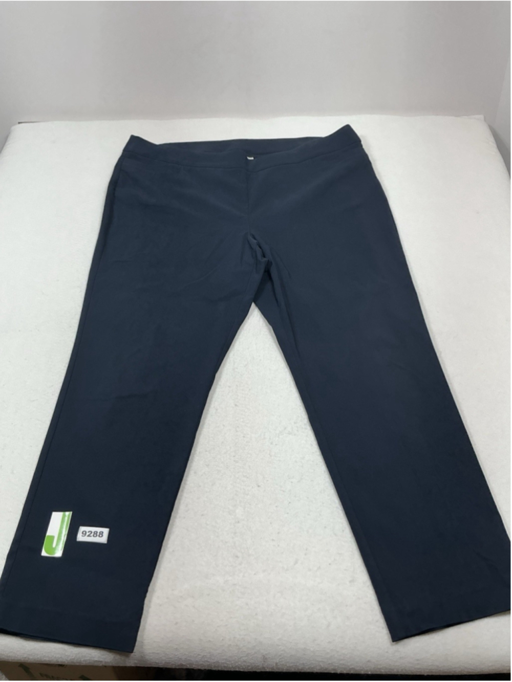 Womans Excellent Kim Roger’s Curvy Pullon Slacks Black 22 W
